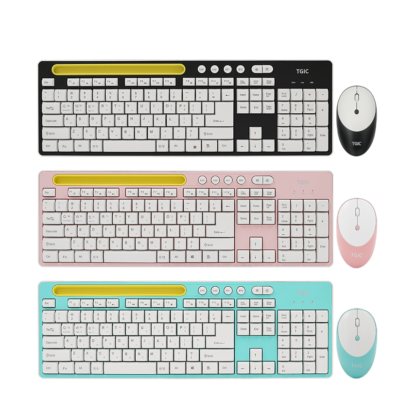 TGIC  TGC-FLEX1 무선 블루투스 키보드 마우스 세트