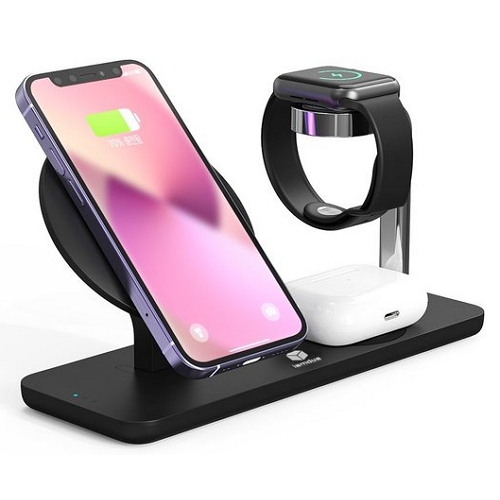 아이엠듀  3in1 맥세이프 무선충전기