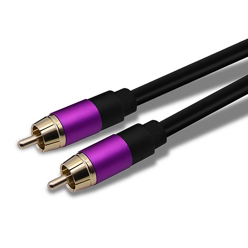 CABLEMATE  RCA 1선 고급형 OFC 메탈 케이블