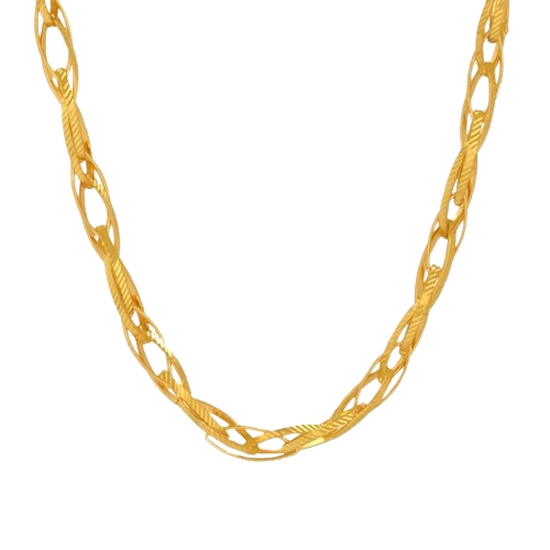 혼골드모아 골드모아 24K 링크 레이어드 목걸이 11.25g