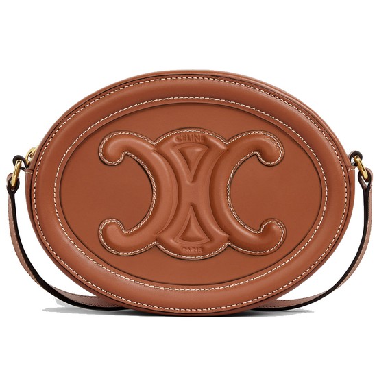 셀린느 퀴르 트리옹프 오벌 펄스크로스백_10I703DPQ 04LU