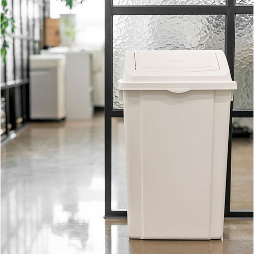 창신리빙  프랑코 퍼블릭 휴지통 푸쉬 와이드 50L