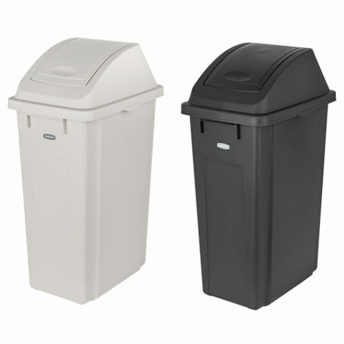 창신리빙  프랑코 퍼블릭 휴지통 푸쉬 슬림 50L