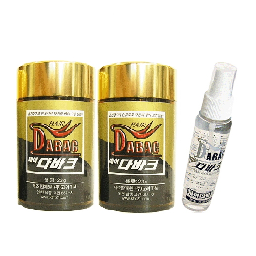 헤어다바크 3종세트