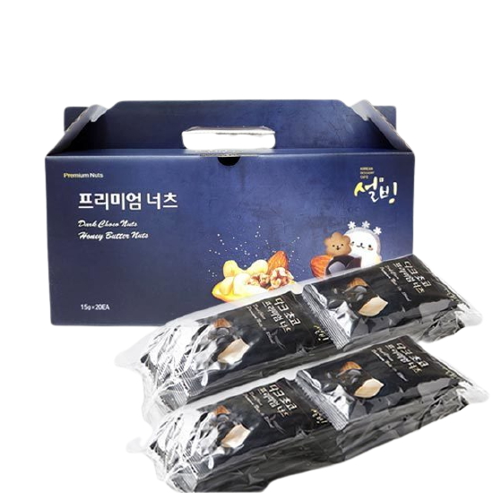 산과들에  설빙 프리미엄 너츠 다크초코 15g