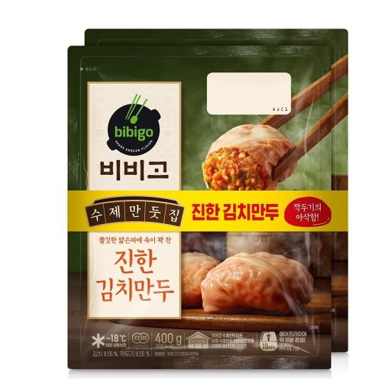 CJ제일제당 비비고 진한 김치만두 400g