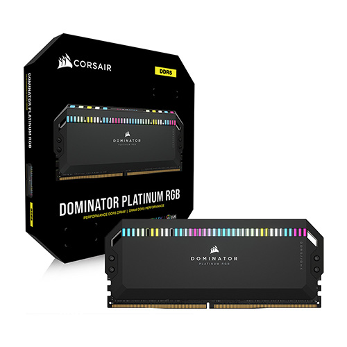 CORSAIR  DDR5-5200 CL40 Dominator Platinum RGB 패키지