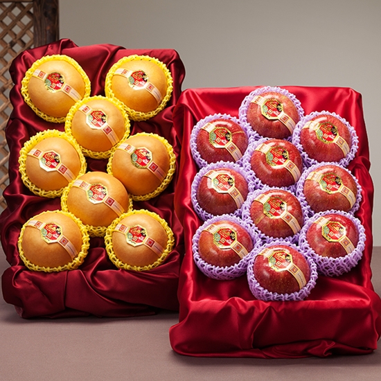 푸른들  정성담은 과일 선물세트 21과내외 7kg