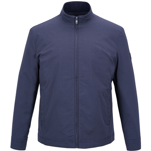 인디안 체크 라이너 레이어드 숏점퍼 MIECLXS1111