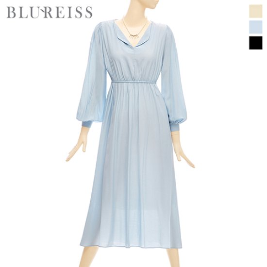 블루레이스 카라셔링포인트플레어원피스_B2S1OP3181