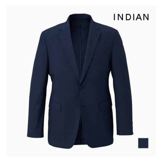 인디안 남성 울라이크 미니패턴 레귤러핏 셋업 자켓_MIEFAXS1401