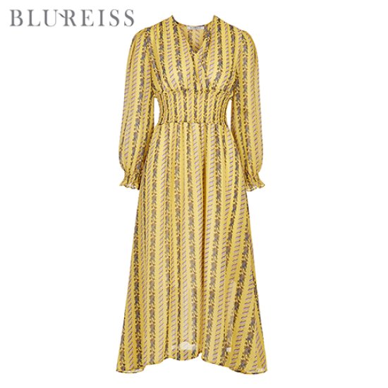 블루레이스 에스닉나염스모크원피스_B2S1OP3141