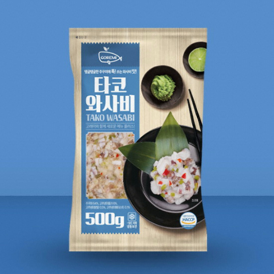고래미  타코와사비 500g