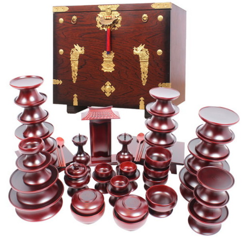 남원공방 남원 제기세트 47P (민자 복 제기 - 오리목)