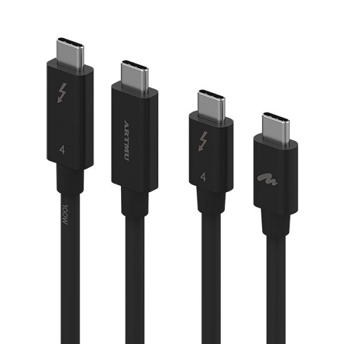 아트뮤  썬더볼트4 100W C to C타입 케이블