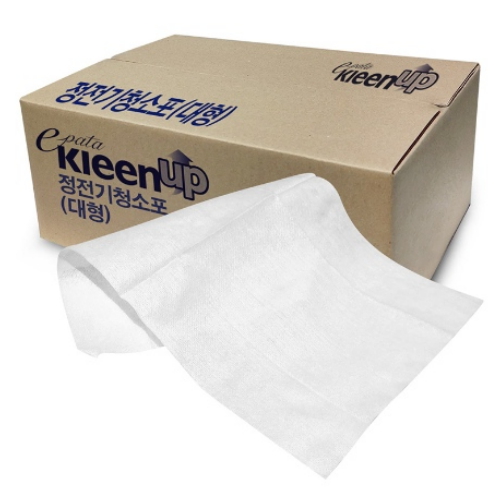 에파타  클린업 정전기 청소포 벌크 대형 300매