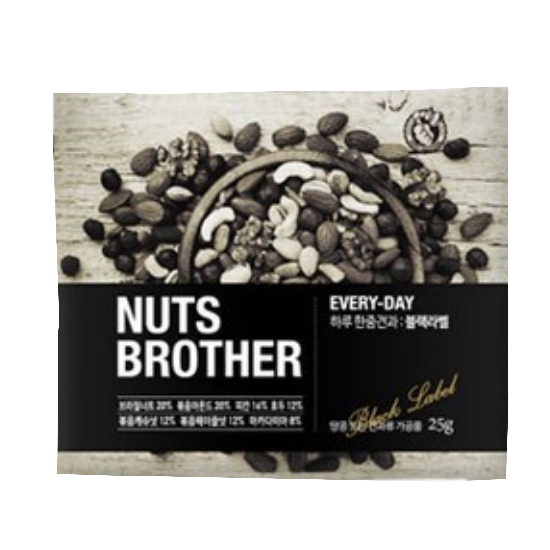 너츠브라더 하루 한줌견과 블랙라벨 25g
