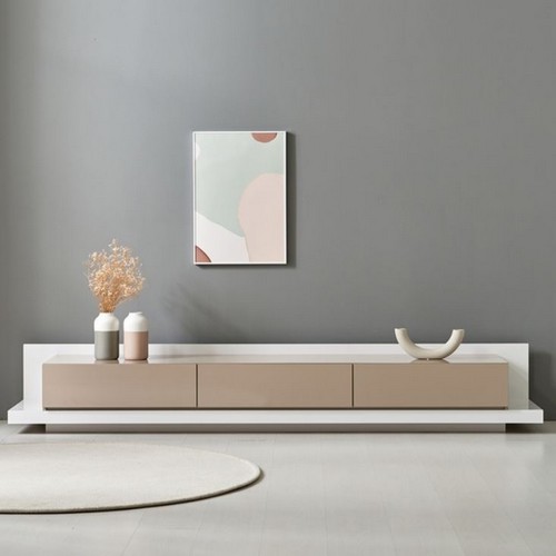 나누벨 라칸 확장형 LED 거실장 2300