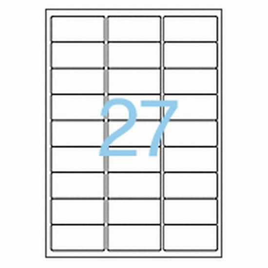 라벨박사  라벨지 화이트 27칸