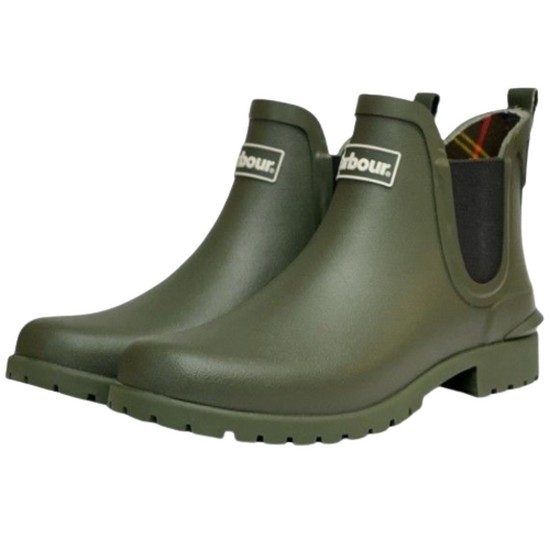 바버 Wilton 러버 부츠 LRF0066OL11