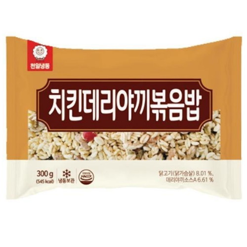천일식품 천일냉동 치킨 데리야끼 볶음밥 300g
