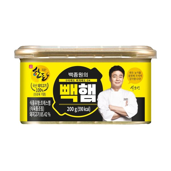 더본코리아  백종원의 빽햄 200g