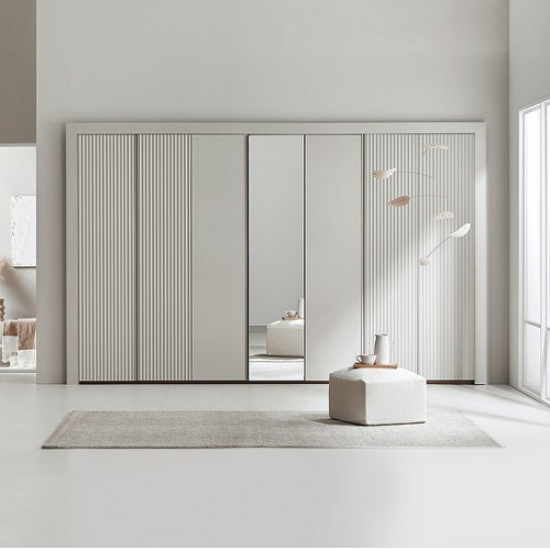 한샘  아트월 거울 붙박이장 대칭형 고급형