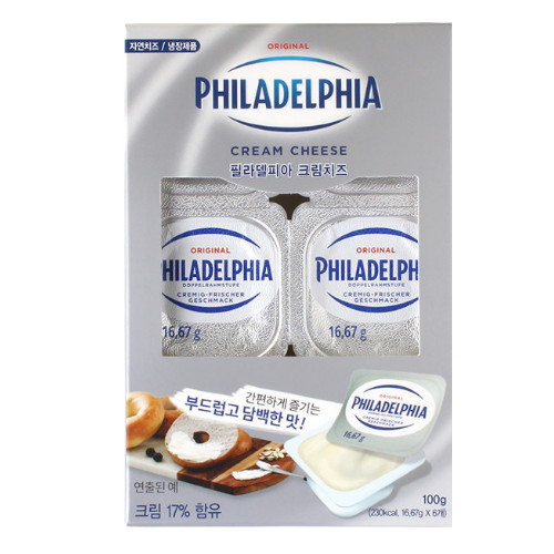 크래프트 필라델피아 포션 크림치즈 16.67g