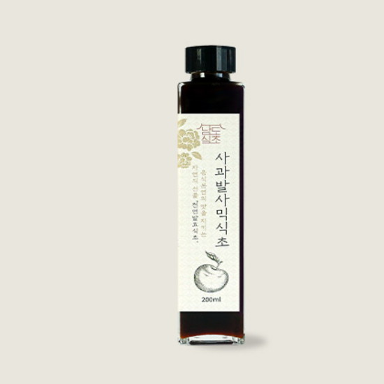 천년가향 남도식초 하화숙 천연발효 사과 발사믹식초 200ml