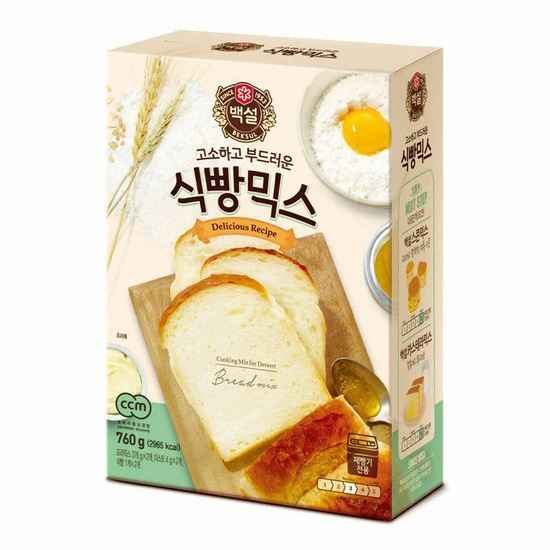 CJ제일제당 백설 식빵믹스 760g