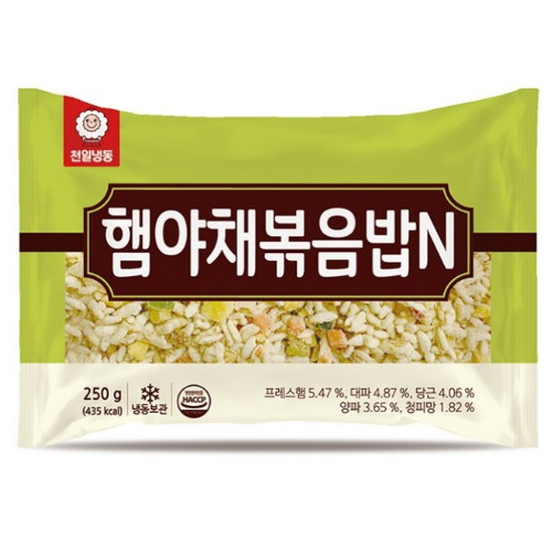 천일식품 천일냉동 햄야채볶음밥 250g