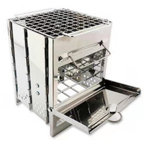 아크  프리폼 접이식 사각난로 대형