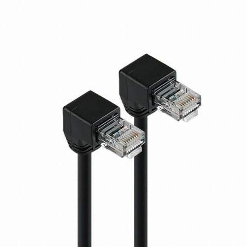 강원전자 NETmate CAT.5E UTP 아래쪽 꺾임 랜케이블