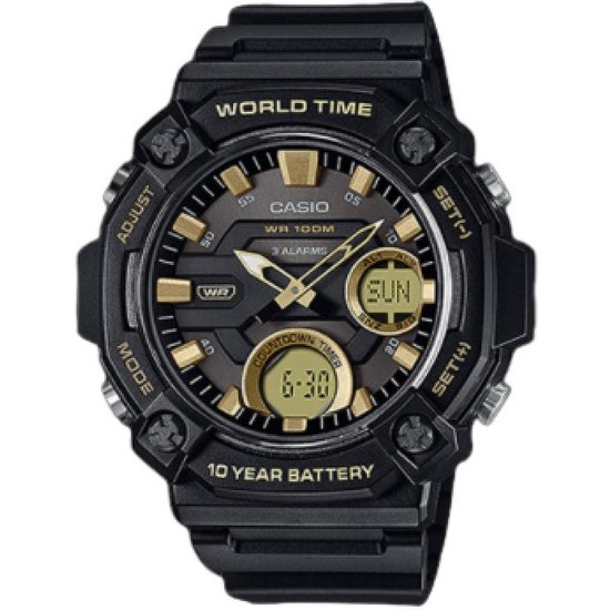 카시오 남성 텔레메모_AEQ-120W-9A