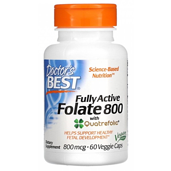 닥터스베스트 풀리 액티브 폴레이트 800mg 60캡슐