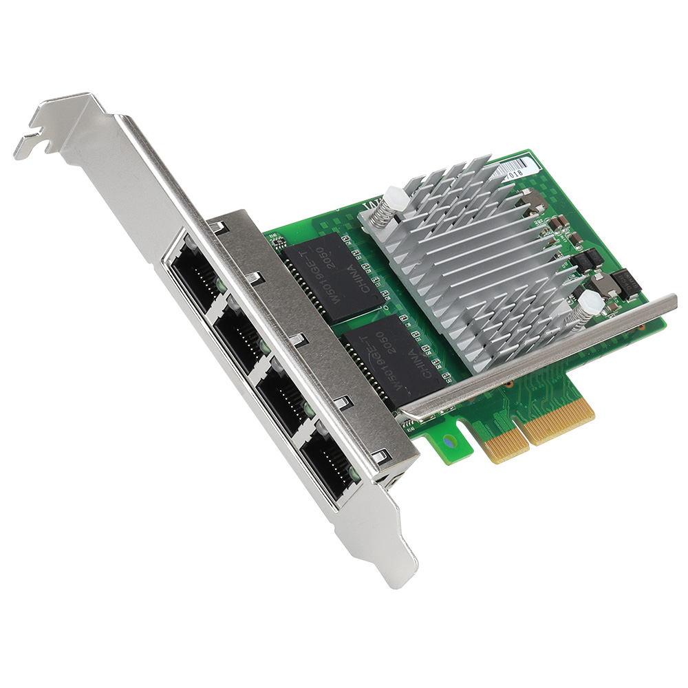 에즈윈아이피씨  WYI350-T4V2 PCIeX4 기가비트 랜카드