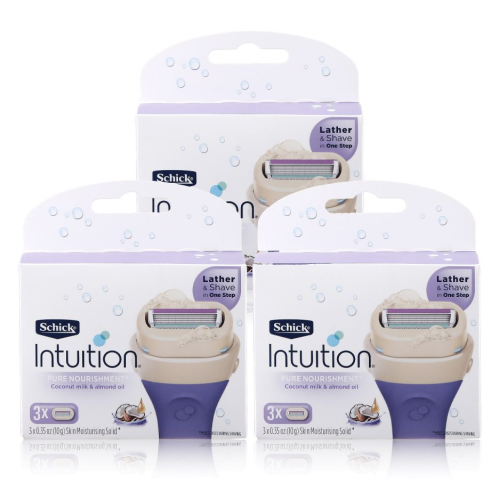 쉬크 인튜이션 너리시먼트 면도날