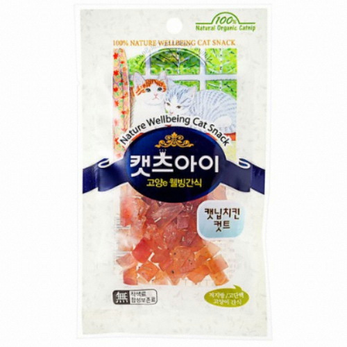 캣츠아이 고양e 웰빙간식 치킨컷트 27g