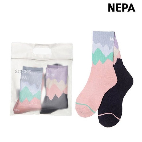 네파 남녀공용 에어로쿨 리니 양말 세트 페키지 (7I28307)