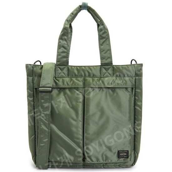 요시다 포터 Porter 탱커 TANKER 2WAY 토트백 아이언 블루 622-76673 노트북 서류 가방