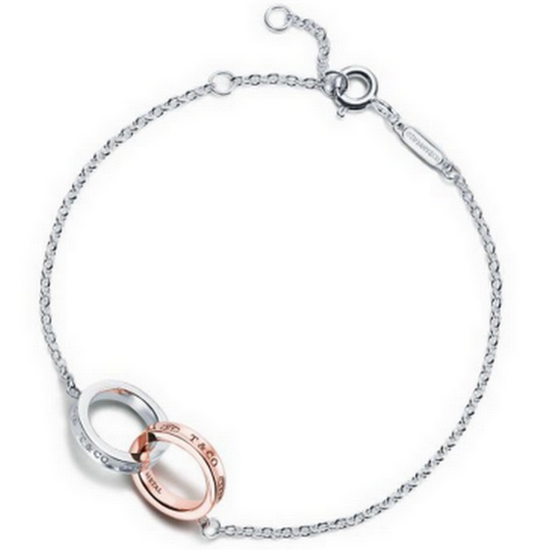 스털링  티파니앤코 티파니 TIFFANY 37088412 Tiffany 1837 인터라킹 서클 실버 팔찌