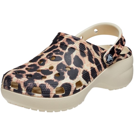 크록스 여성 클래식 플랫폼 클로그_207844-2Y4