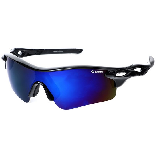 오클랜즈  Q320 (블랙프레임 블루밀러편광)