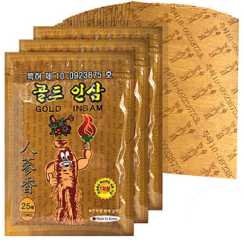 골드인삼 건강패드 25매입