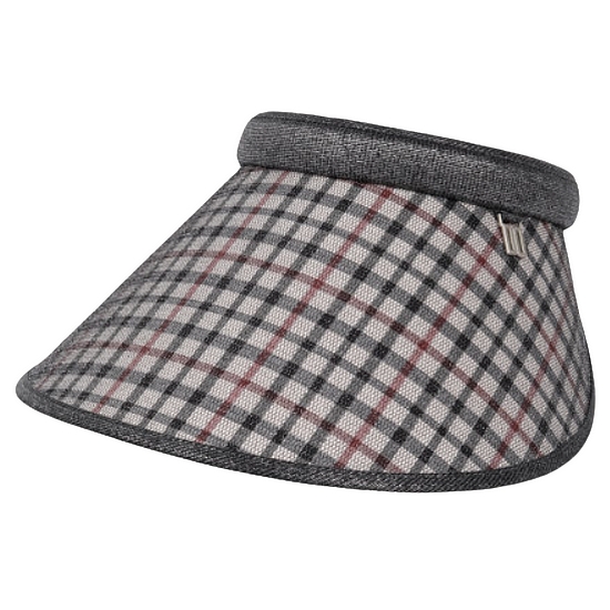 닥스 여성 체크 썬캡_DK26WSP004