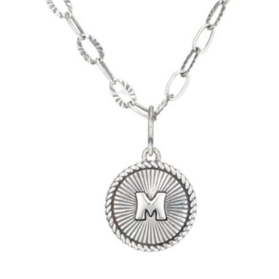 메트로시티  M베이직 스털링 실버 화이트 네크리스_A221SN1027WPQ