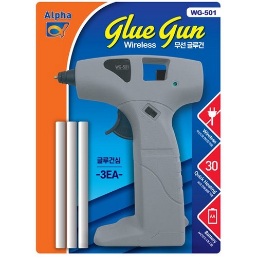 알파  무선 글루건 WG-501