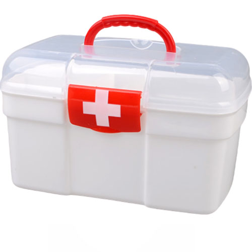 휴대용 2단 구급상자