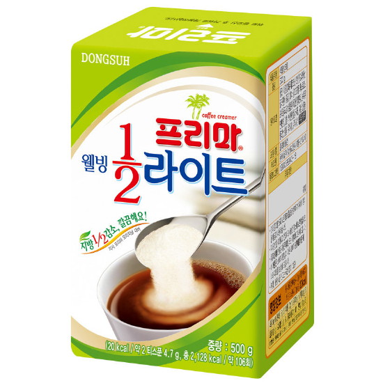 동서식품 프리마 웰빙 1/2 라이트 500g [5개]