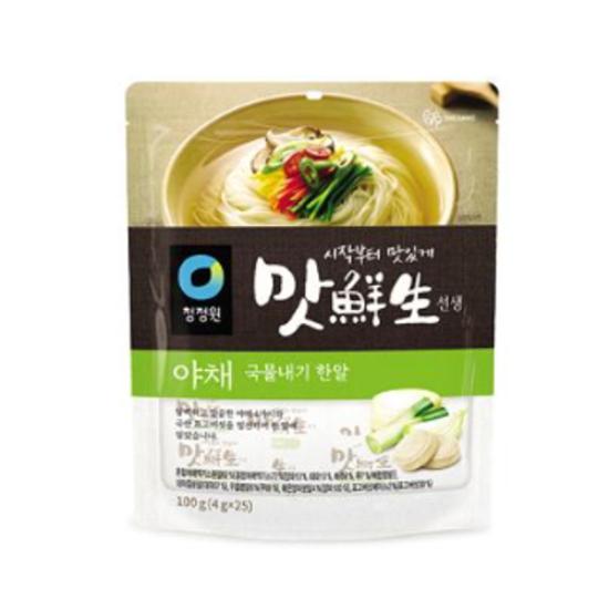 청정원 맛선생 야채 국물내기한알 100g(4gx25입)